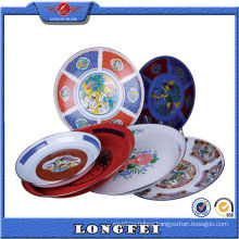 Various Type Fashion Enamel Decorative Color Plate